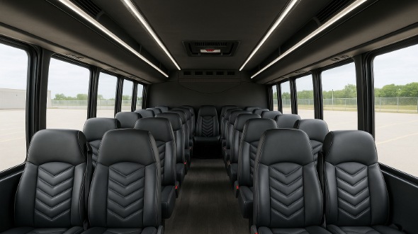 cheyenne 15 passenger minibus inside