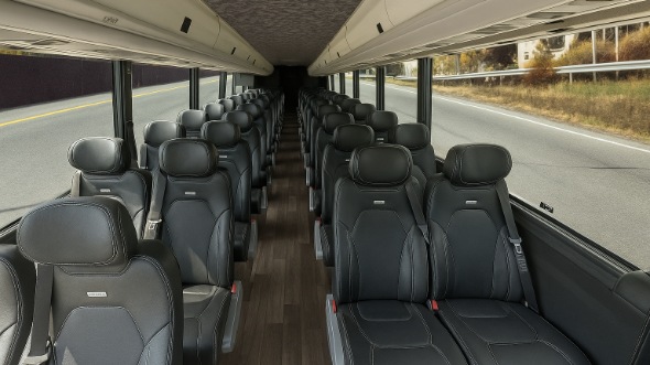 cheyenne 18 passenger minibus inside
