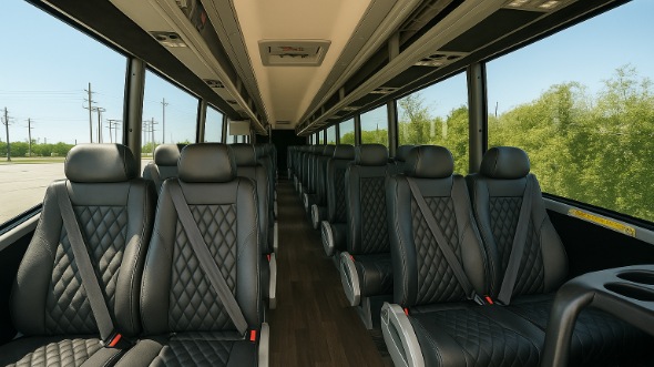 cheyenne 25 passenger minibus inside