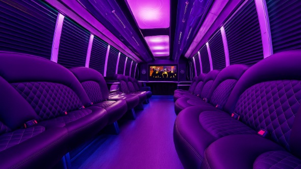 cheyenne party bus rental inside